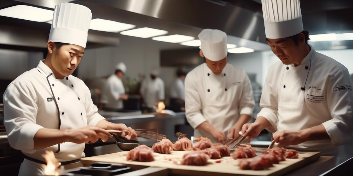 Our team in the kitchen